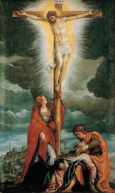 Paolo Veronese (Paolo Caliari): Krisztus a kereszten 1580 körül 